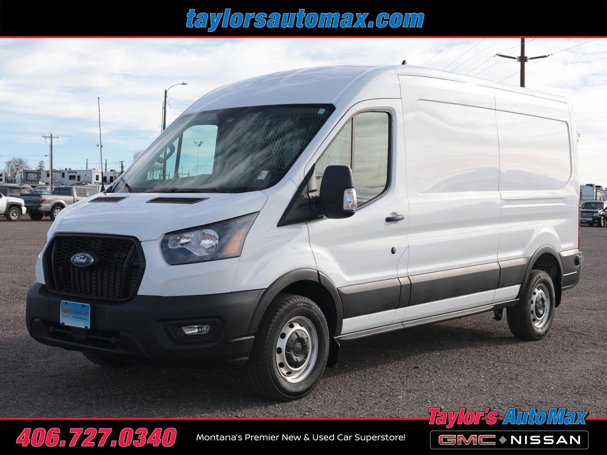 Used 2023 Ford Transit 350 Medium Roof w/ Fleet Safety Package RWD image 34