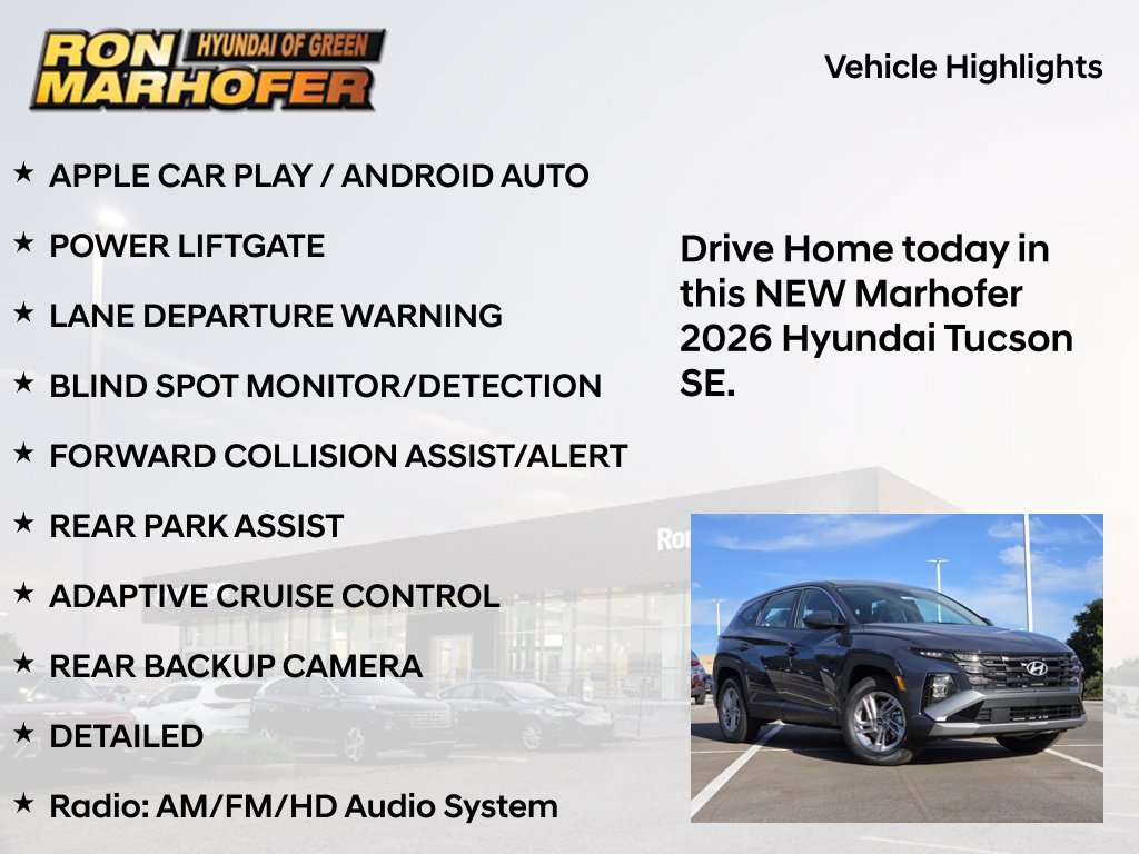 New 2026 Hyundai Tucson SE FWD image 15
