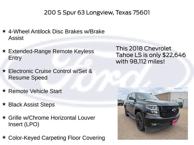 Used 2018 Chevrolet Tahoe LS image 28