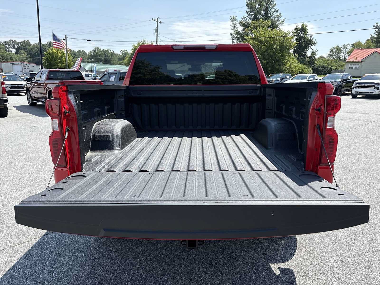 New 2026 Chevrolet Silverado 1500 Custom w/ Turbomax Blackout Package AWD/4WD image 24
