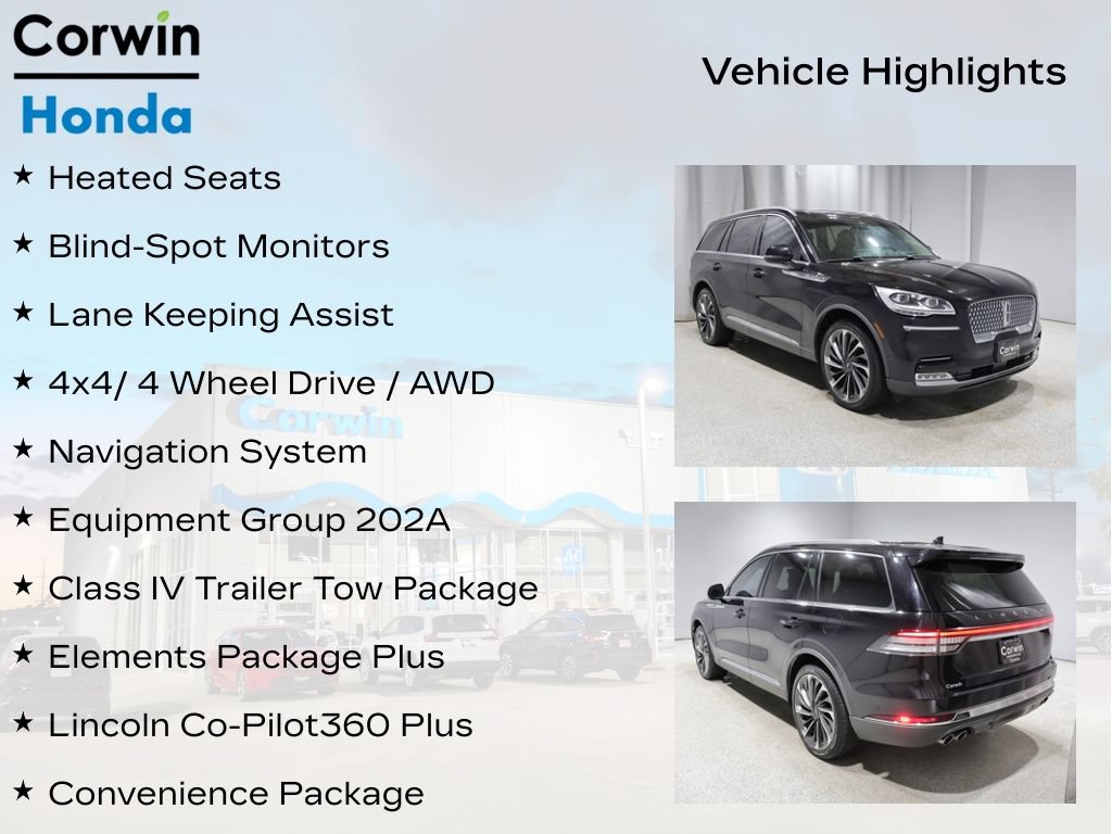 Used 2020 Lincoln Aviator Reserve w/ Equipment Group 202A AWD/4WD image 11