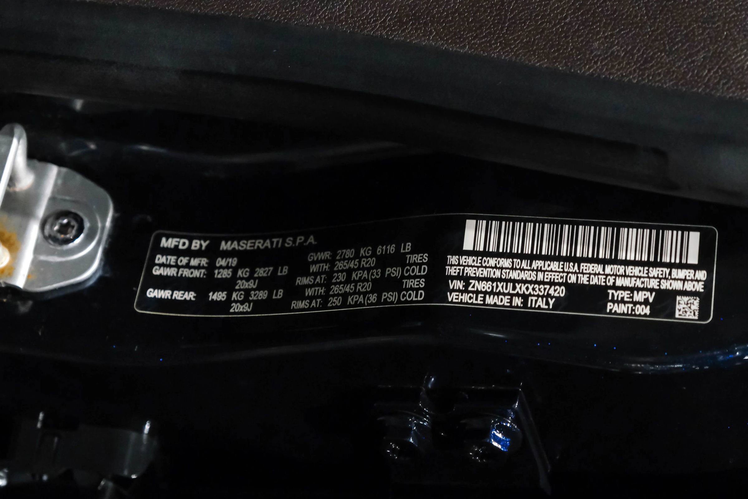 Used 2019 Maserati Levante GranLusso image 56