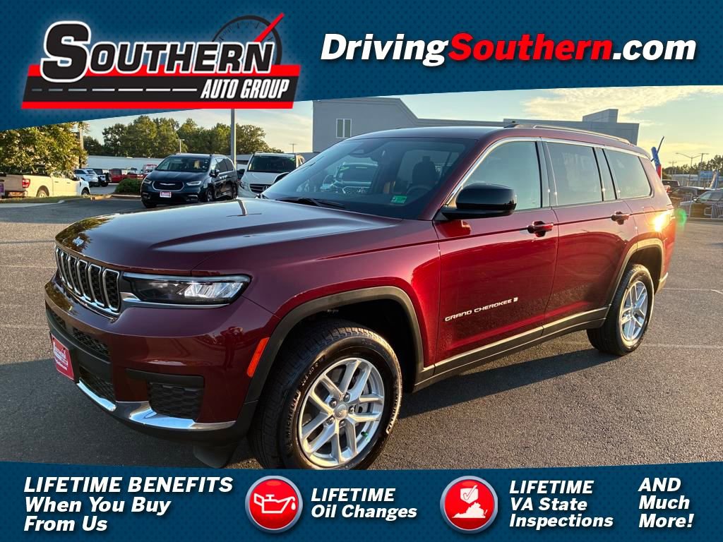 New 2025 Jeep Grand Cherokee L Laredo w/ Luxury Tech Group I AWD/4WD image 1