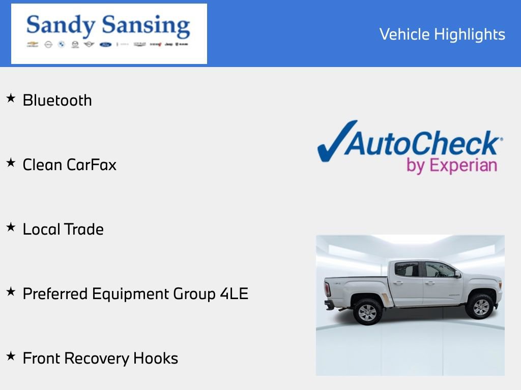 Used 2017 GMC Canyon SLE AWD/4WD image 7