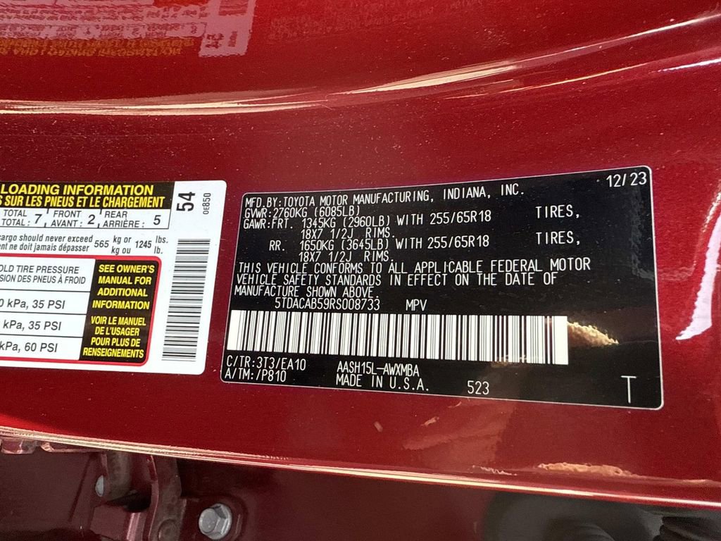 Certified 2024 Toyota Grand Highlander XLE image 13