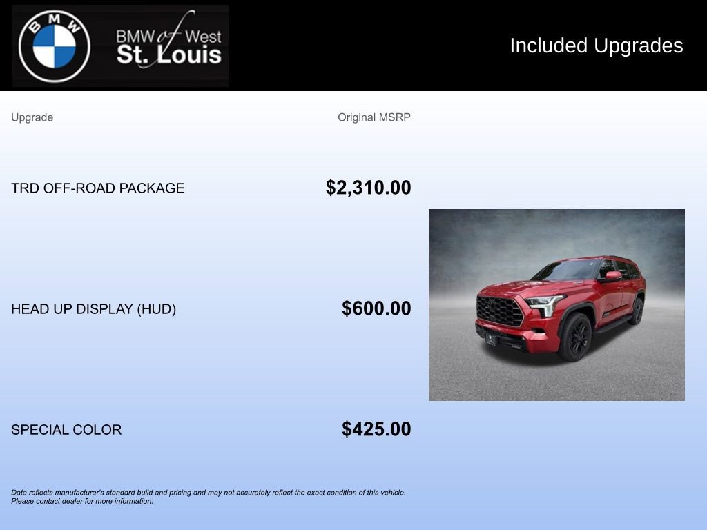 Used 2024 Toyota Sequoia Platinum w/ TRD Off-Road Package image 20