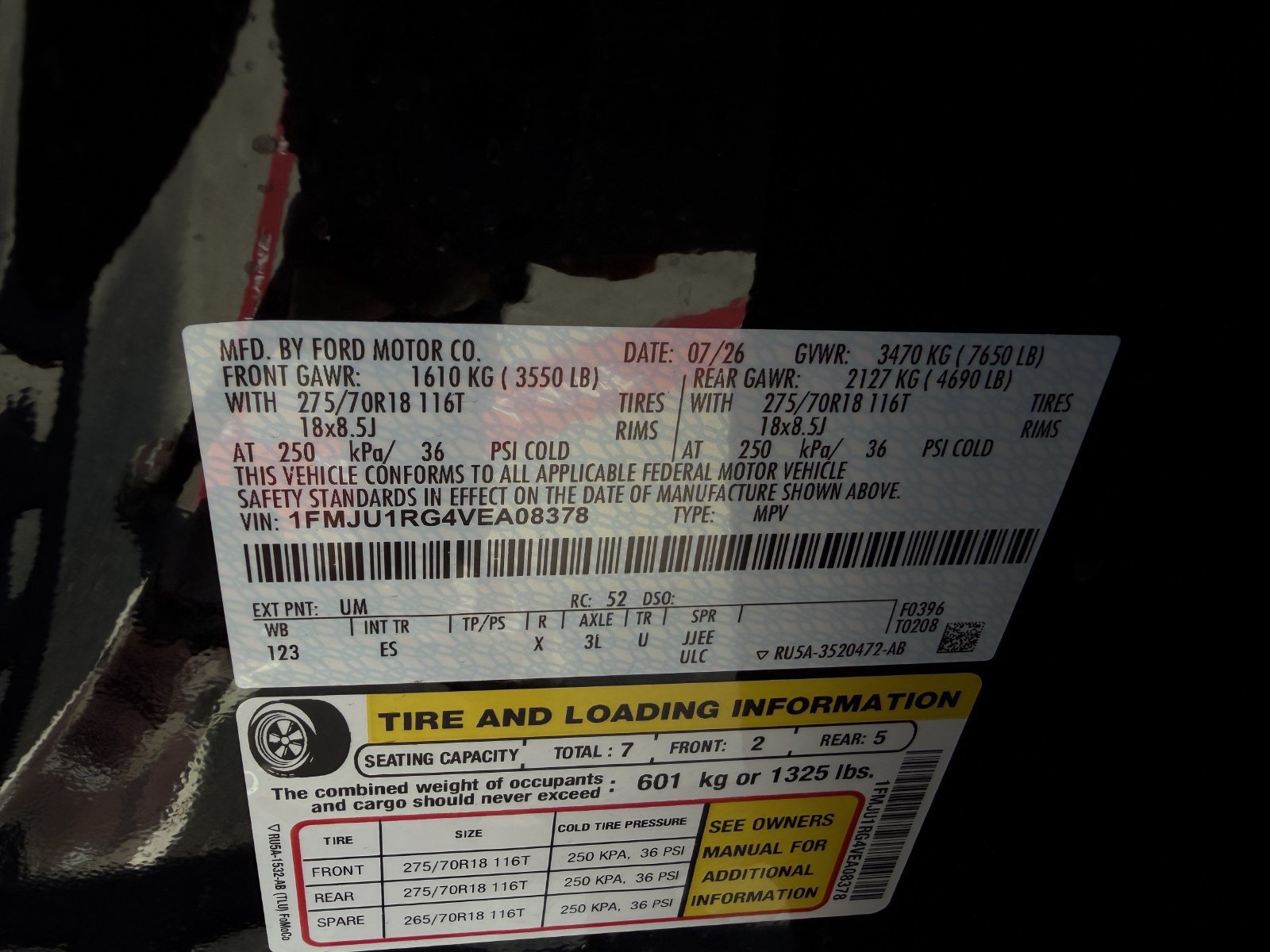 New 2027 Ford Expedition Tremor w/ Driver's Package AWD/4WD image 25