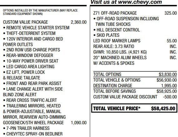 Certified 2025 Chevrolet Silverado 2500 Custom w/ Custom Value Package AWD/4WD image 2