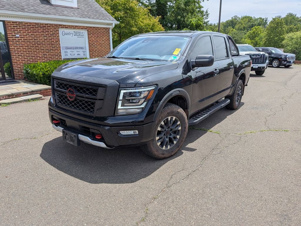 Used 2024 Nissan Titan PRO-4X w/ Pro-4x Utility Package AWD/4WD image 3