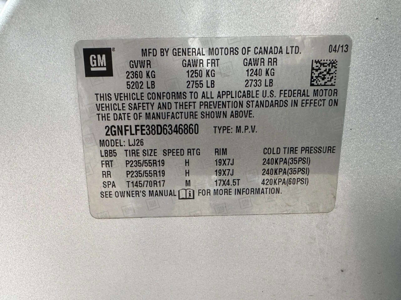 Used 2013 Chevrolet Equinox LTZ FWD image 38