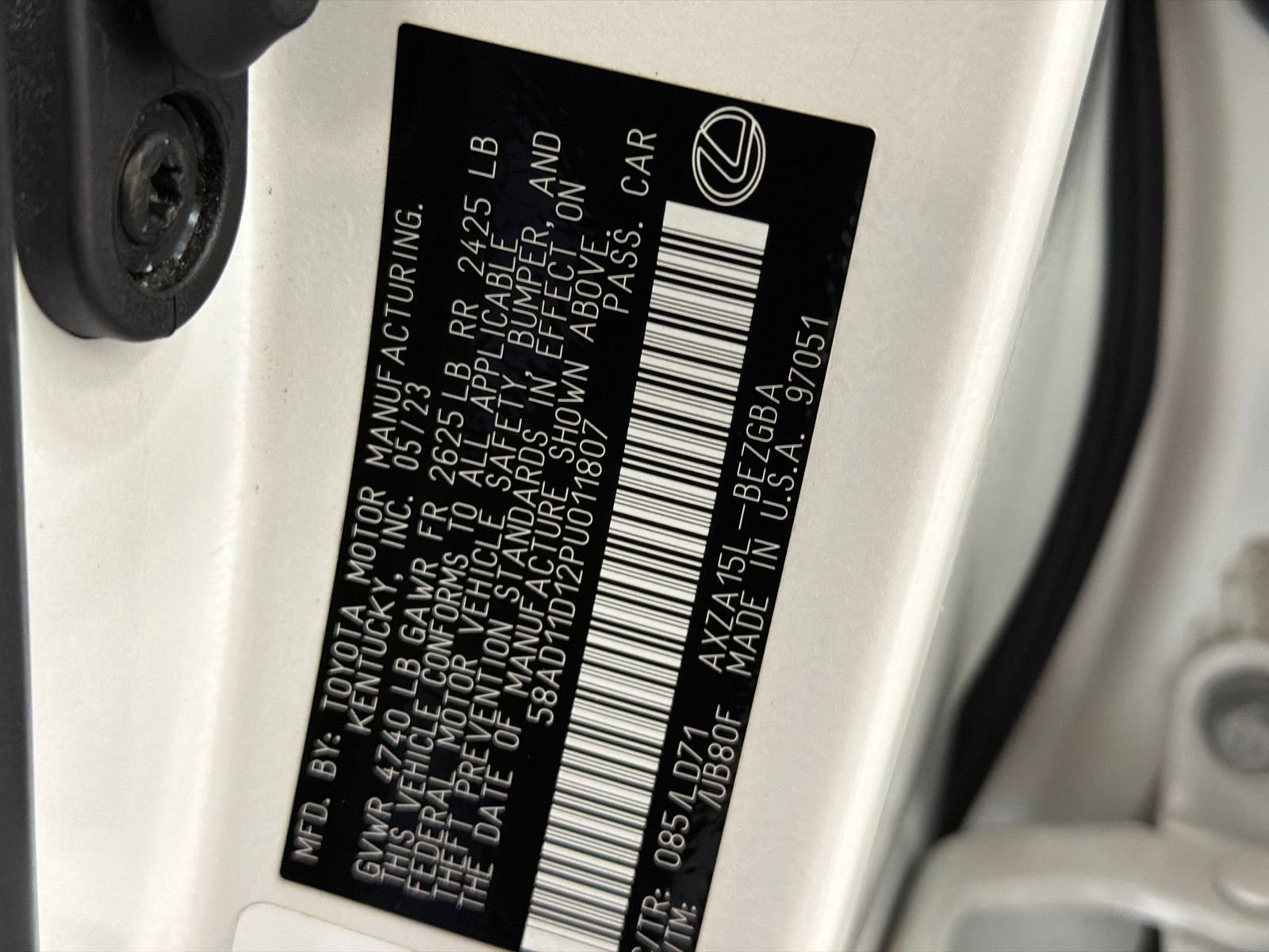 Used 2023 Lexus ES 250 w/ Premium Package AWD/4WD image 31