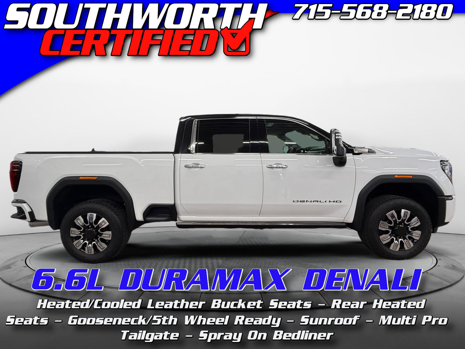 Used 2024 GMC Sierra 2500 Denali w/ Denali Reserve Package AWD/4WD image 1