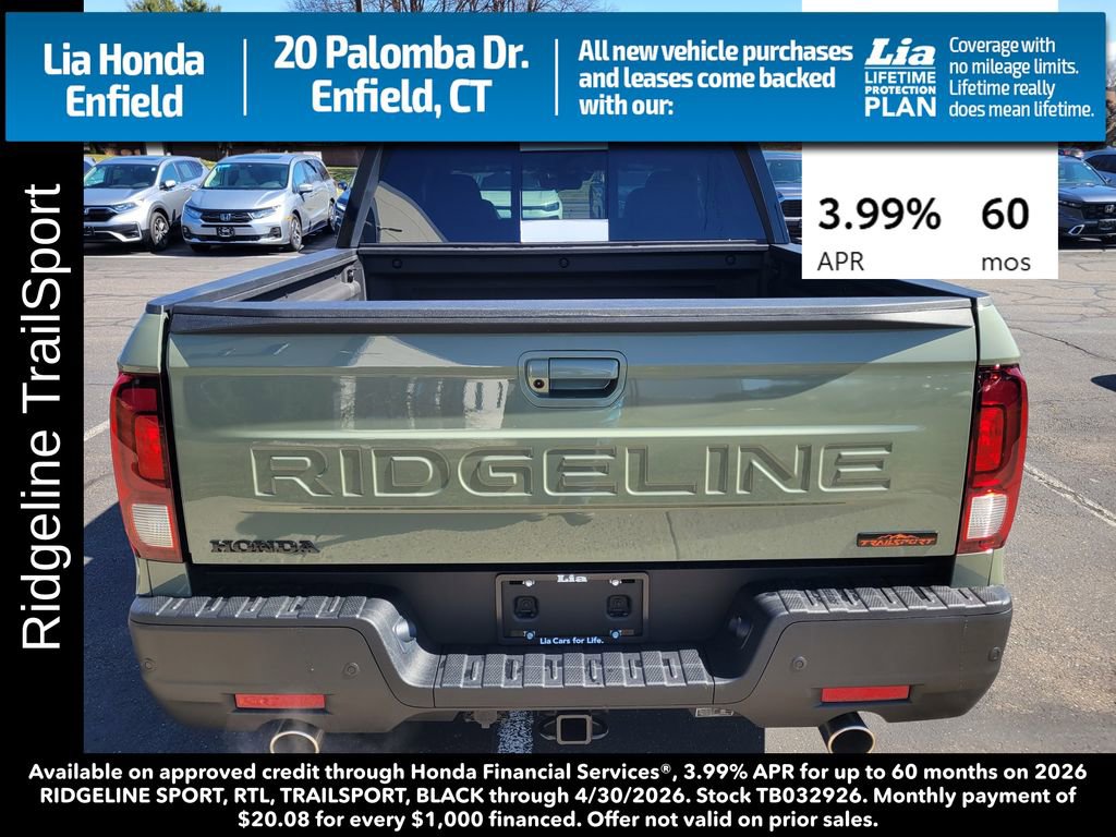 New 2026 Honda Ridgeline TrailSport image 4
