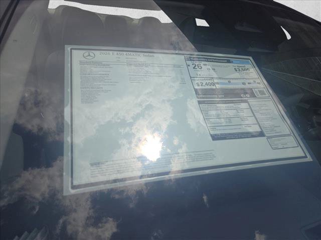 New 2026 Mercedes-Benz E 450 4MATIC Sedan image 14