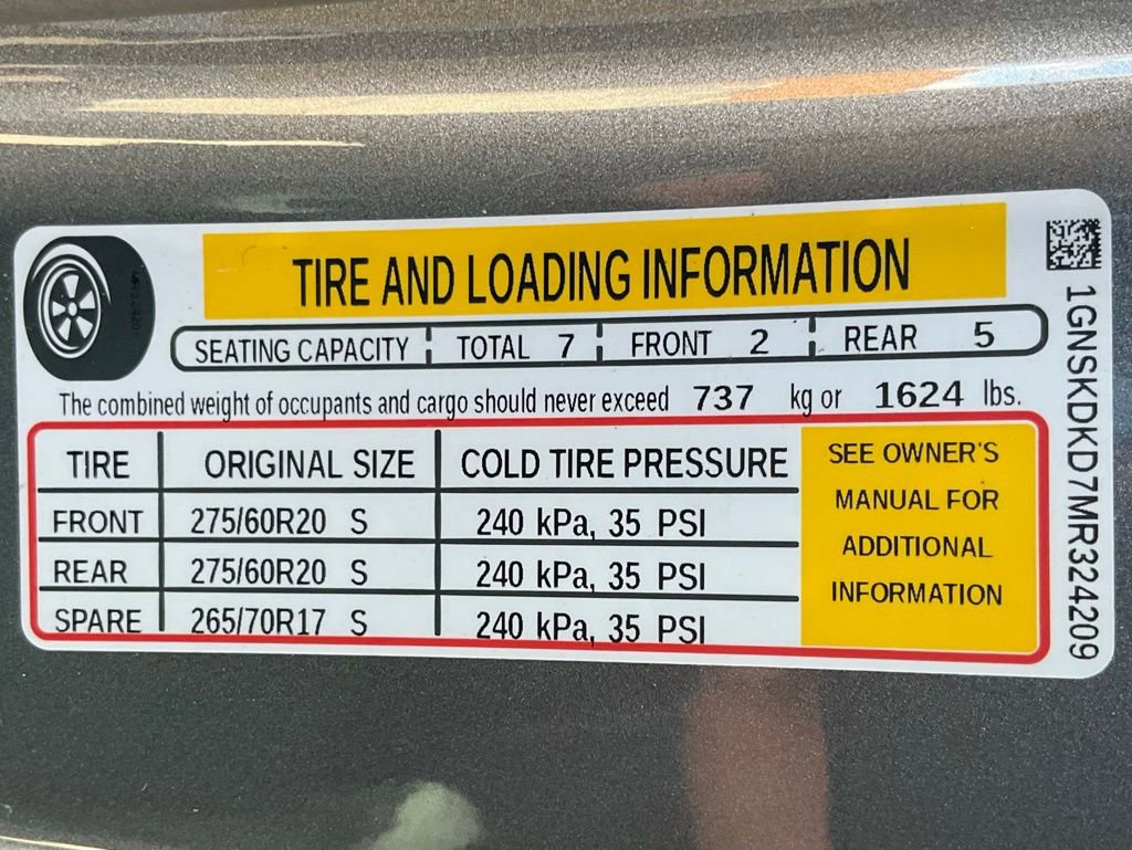 Used 2021 Chevrolet Suburban Z71 w/ Luxury Package image 57