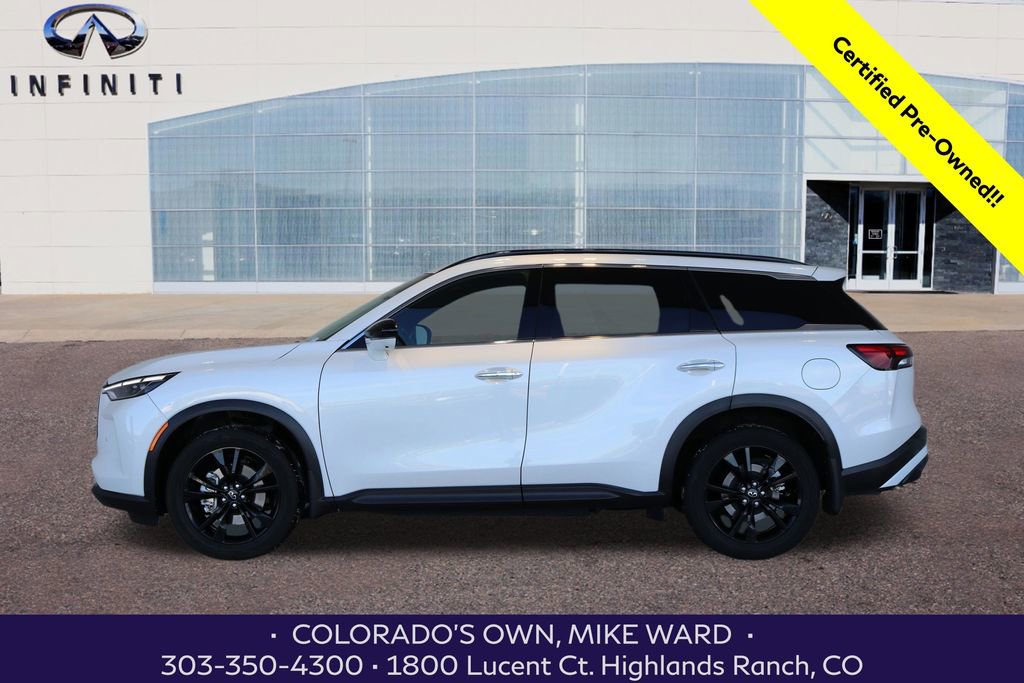 Certified 2025 INFINITI QX60 Luxe w/ Black Edition image 2
