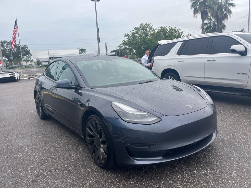 Used 2022 Tesla Model 3 Performance AWD/4WD image 3
