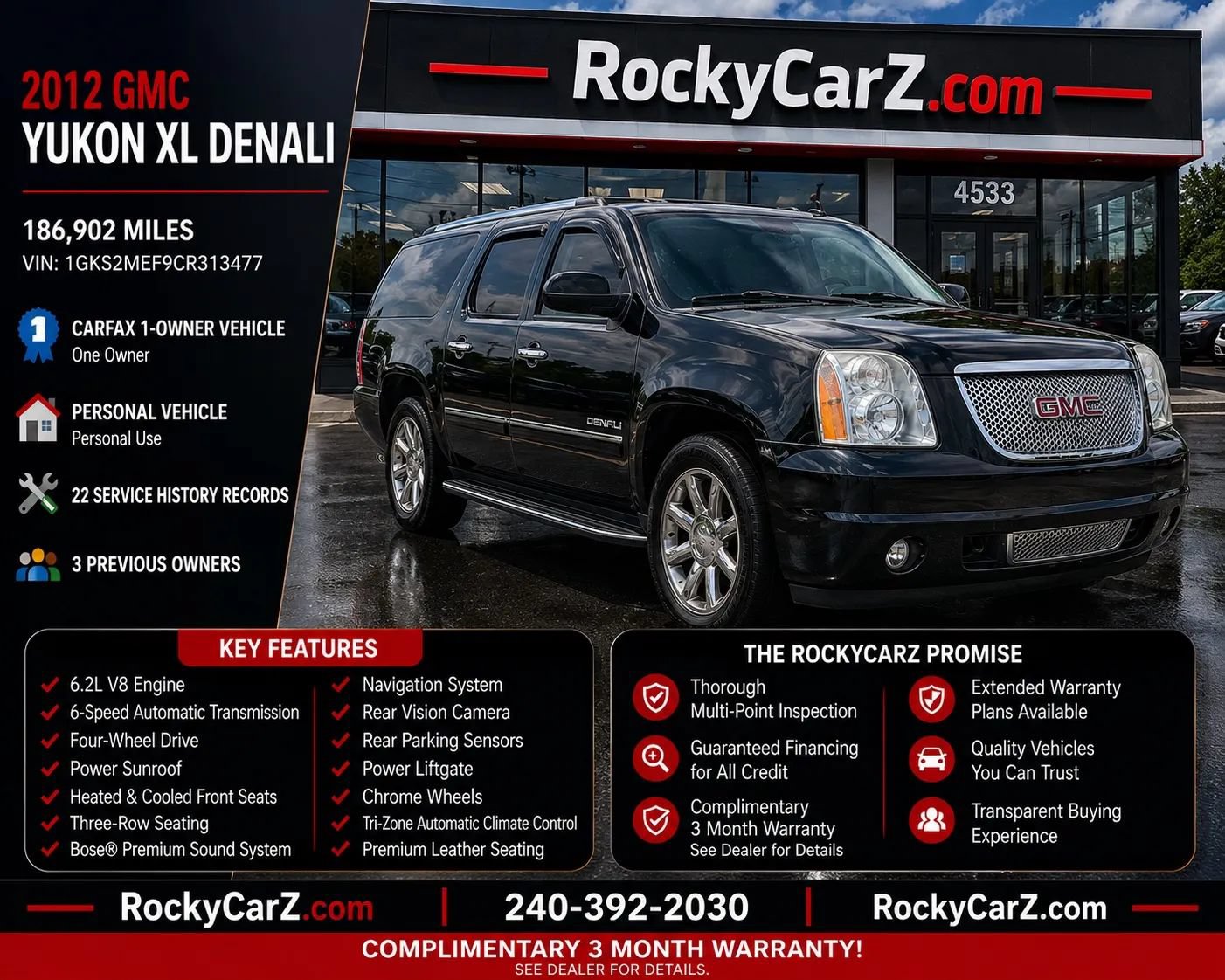 Used 2012 GMC Yukon XL Denali