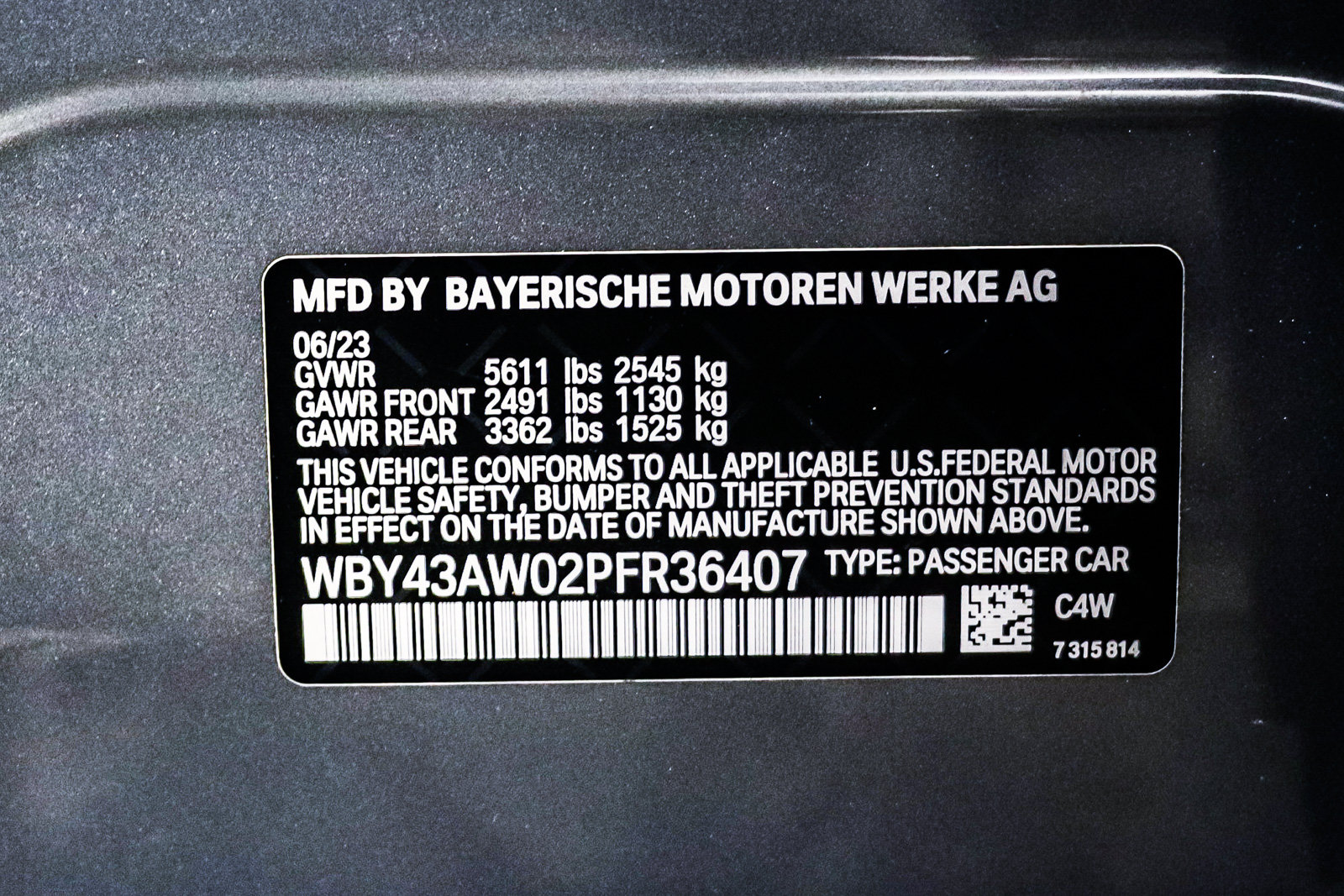 Used 2023 BMW i4 eDrive35 w/ Parking Assistance Package RWD image 28