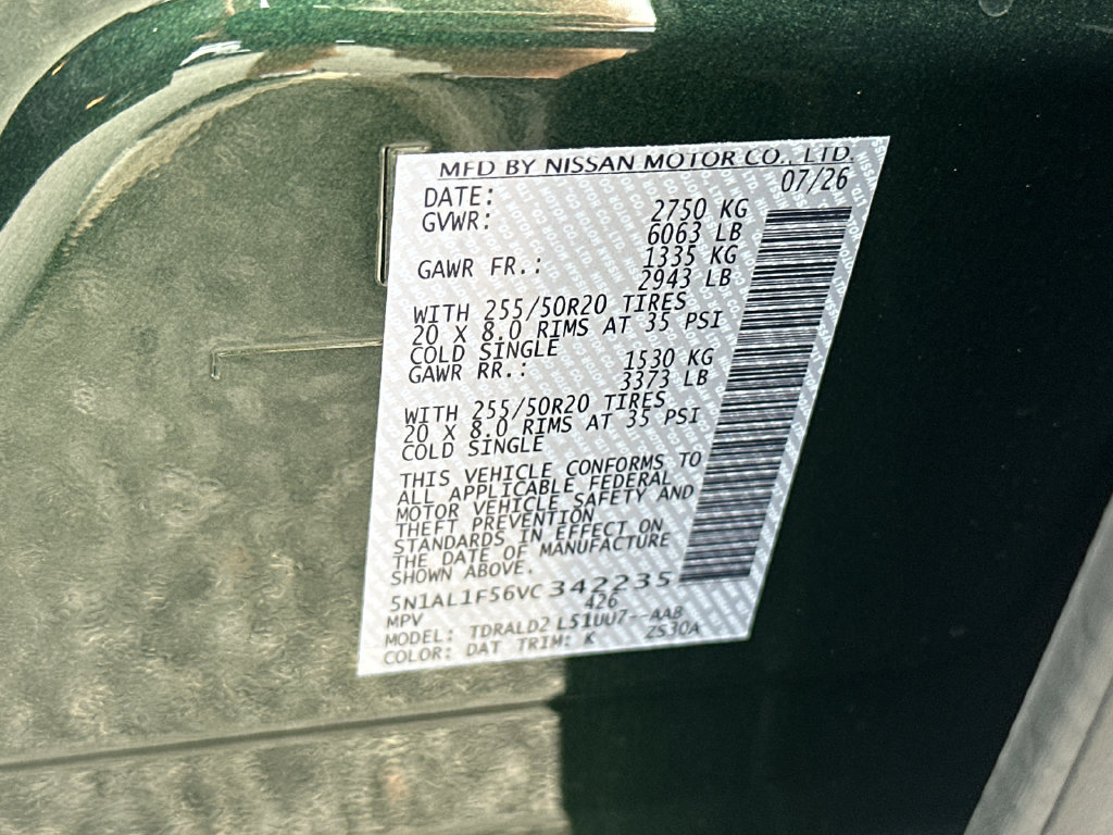 New 2027 INFINITI QX60 Luxe w/ Cargo Package FWD image 32