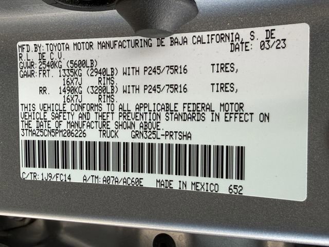 Used 2023 Toyota Tacoma SR5 image 36