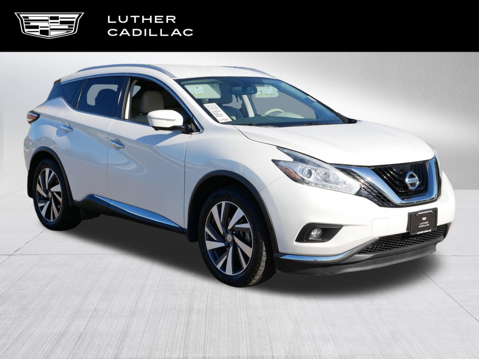 Used 2015 Nissan Murano Platinum w/ Cargo Package w/Cover