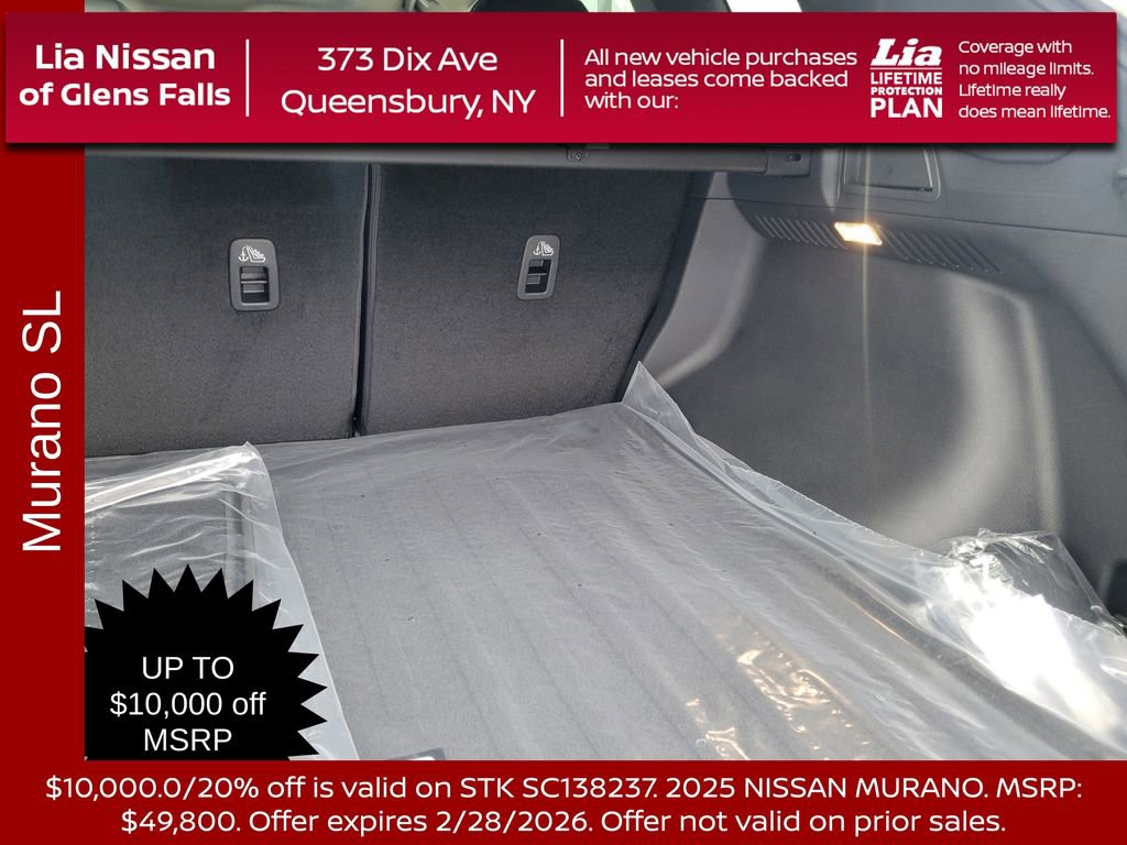 New 2025 Nissan Murano SL w/ Cargo Package image 36