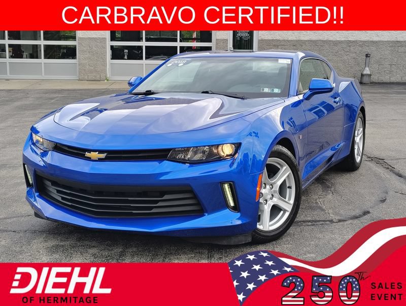 Certified 2018 Chevrolet Camaro LT