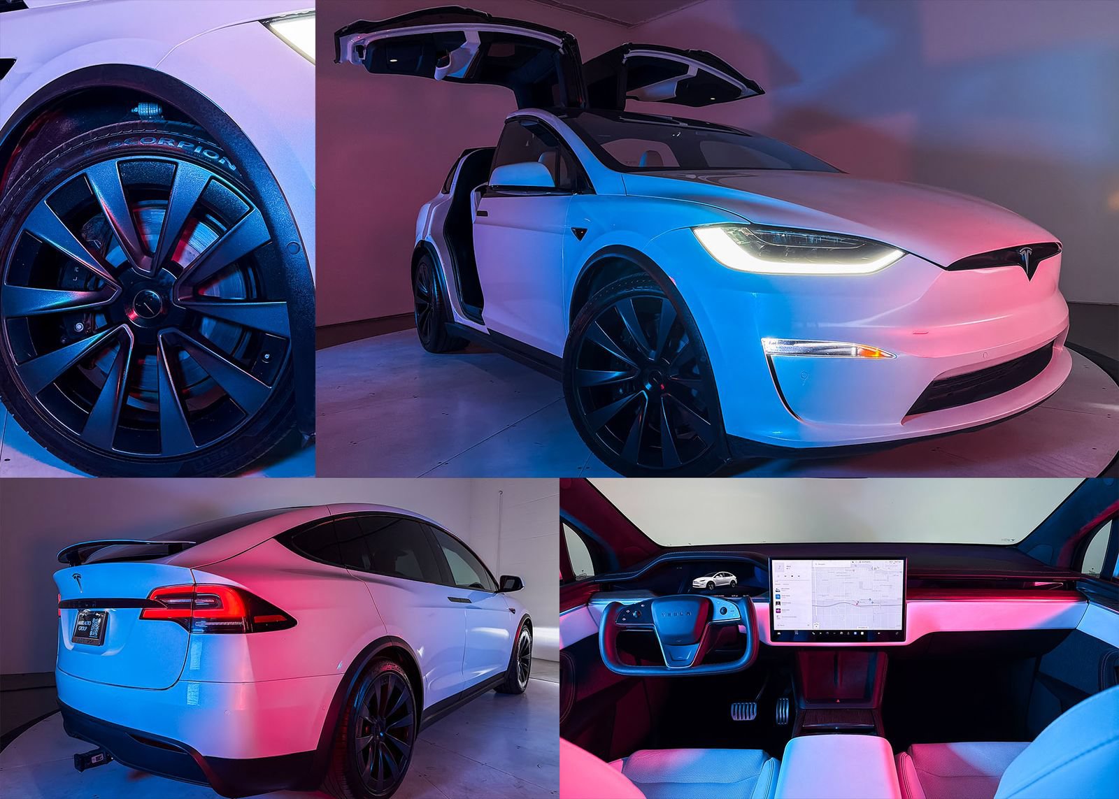 Used 2022 Tesla Model X AWD/4WD image 4