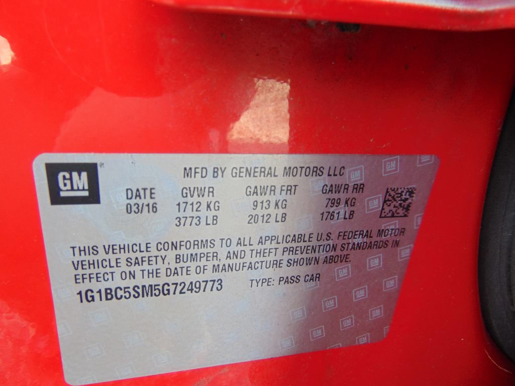 Used 2016 Chevrolet Cruze LS FWD image 30