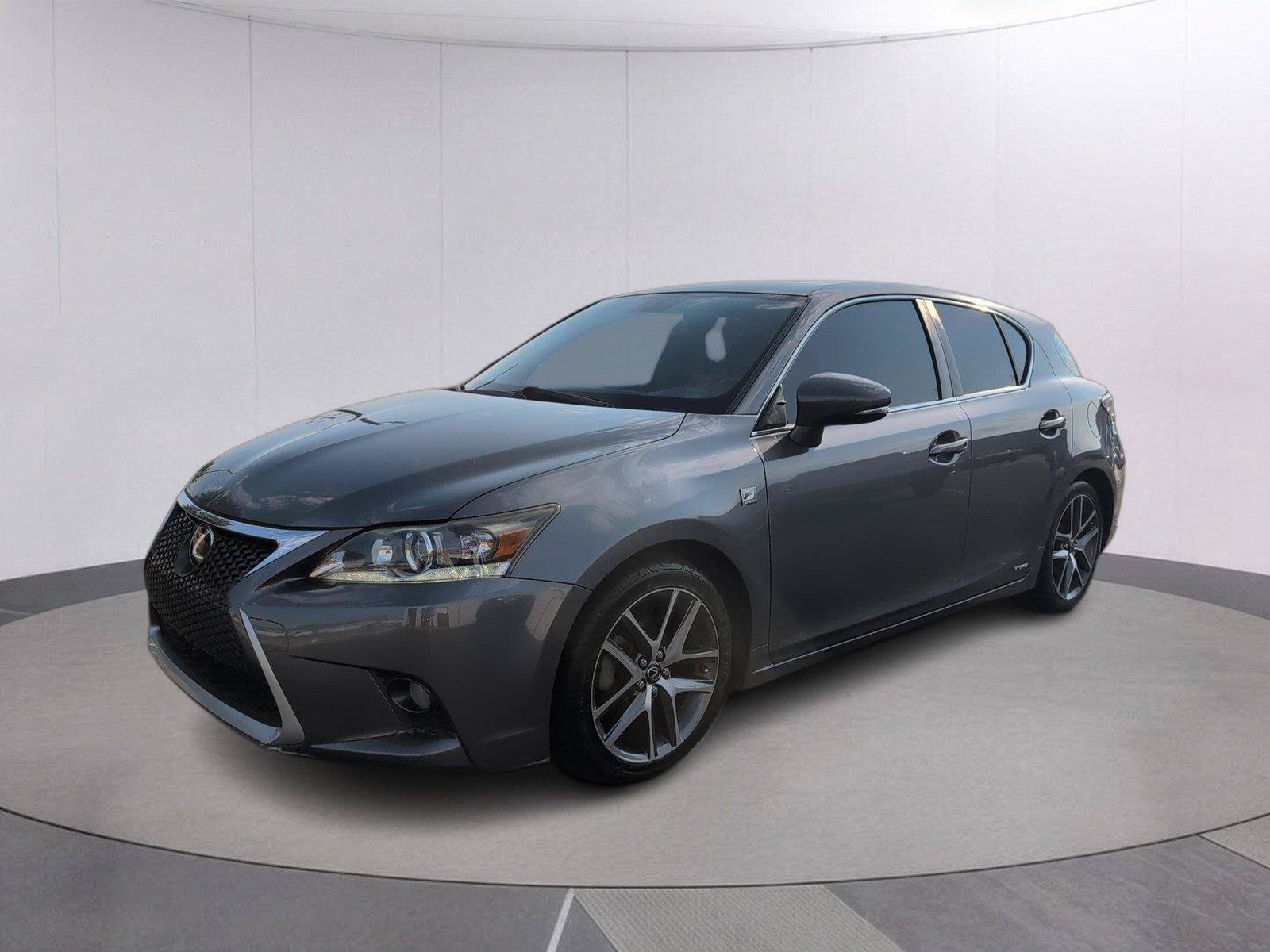 Used 2015 Lexus CT 200h w/ F Sport w/Nuluxe Interior