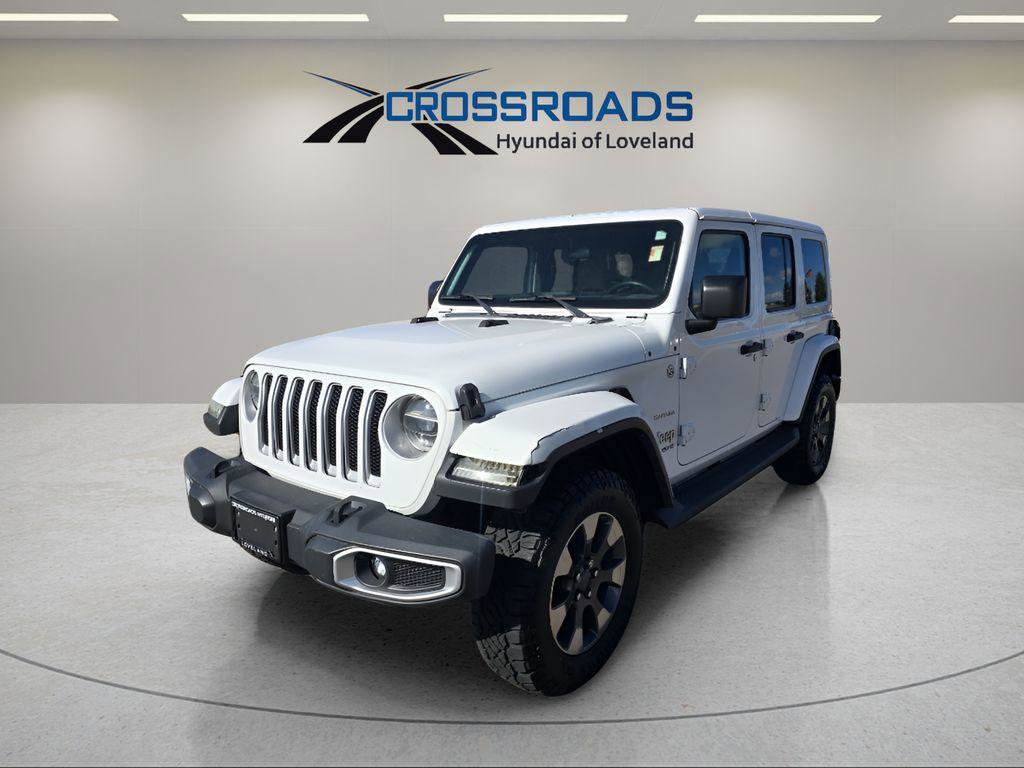Used 2018 Jeep Wrangler Unlimited Sahara w/ Cold Weather Group image 1