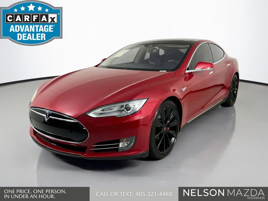 Used 2014 Tesla Model S P85D AWD/4WD image 1