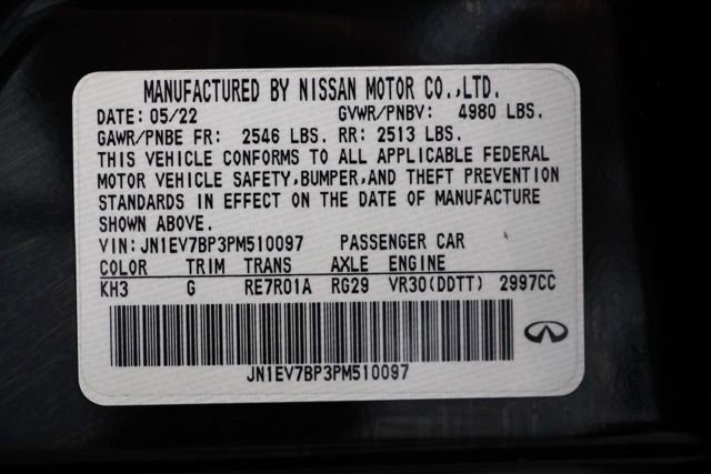 Used 2023 INFINITI Q50 Luxe w/ Cargo Package RWD image 35