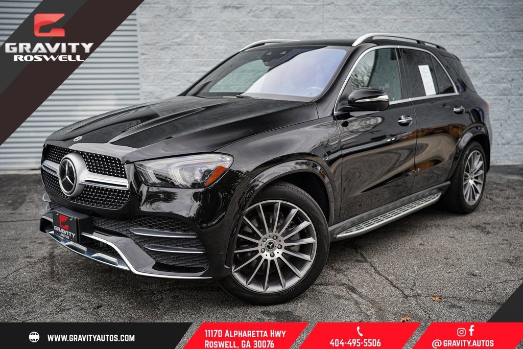 Used 2022 Mercedes-Benz GLE 450 4MATIC w/ Revised AMG Line Exterior image 1