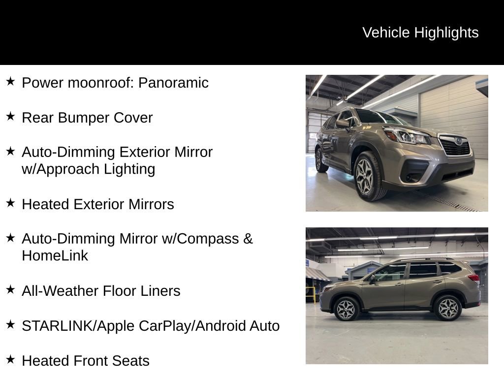 Used 2019 Subaru Forester Premium w/ Popular Package #1 image 3