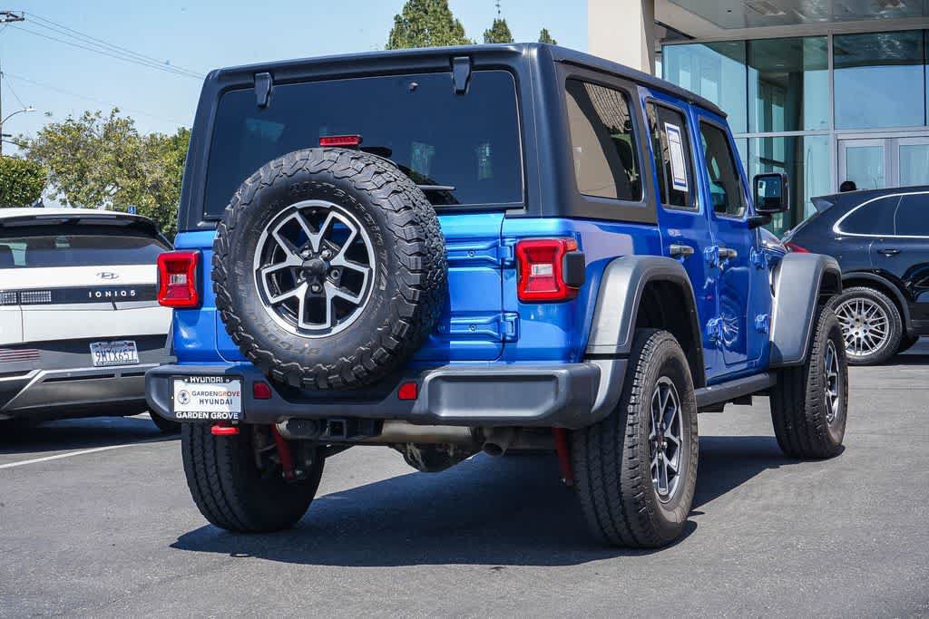 Used 2024 Jeep Wrangler Unlimited Rubicon AWD/4WD image 4