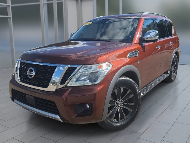 Certified 2018 Nissan Armada Platinum w/ Captain Seat Package AWD/4WD image 1