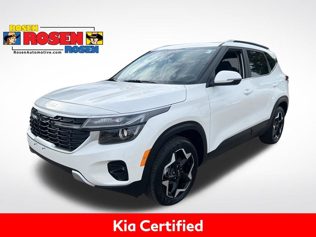 Certified 2025 Kia Seltos EX w/ EX Sunroof Package AWD/4WD 360° Tour