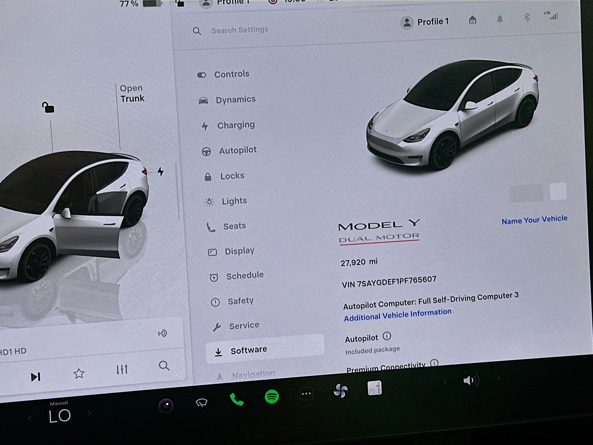 Used 2023 Tesla Model Y Performance AWD/4WD image 17