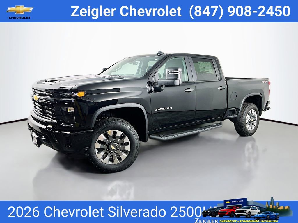 New 2026 Chevrolet Silverado 2500 Custom w/ Custom Value Package