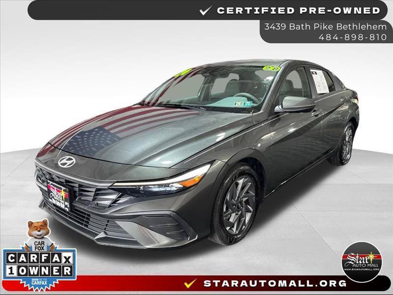Used 2024 Hyundai Elantra Blue