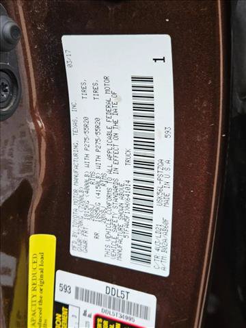 Used 2017 Toyota Tundra 1794 Edition AWD/4WD image 19