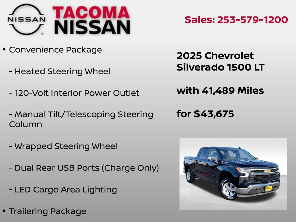 Used 2025 Chevrolet Silverado 1500 LT image 37