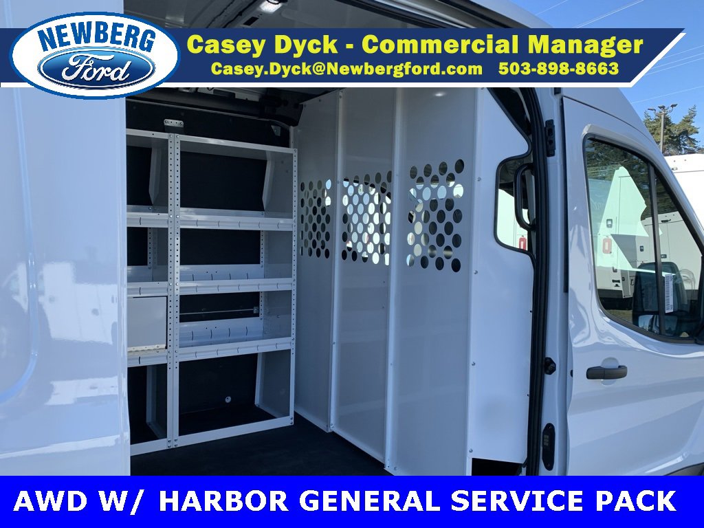 New 2024 Ford Transit 250 148 Medium Roof Extended AWD w/ Load Area Protection Package image 8