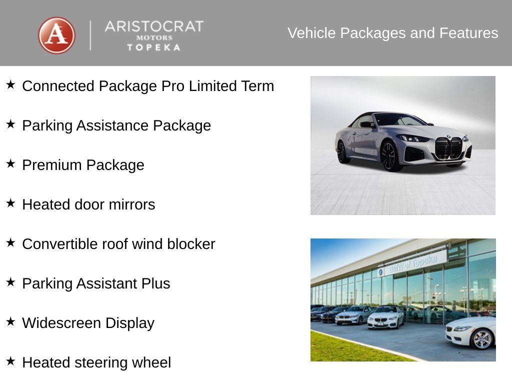 New 2026 BMW 440i xDrive Convertible w/ Premium Package image 4