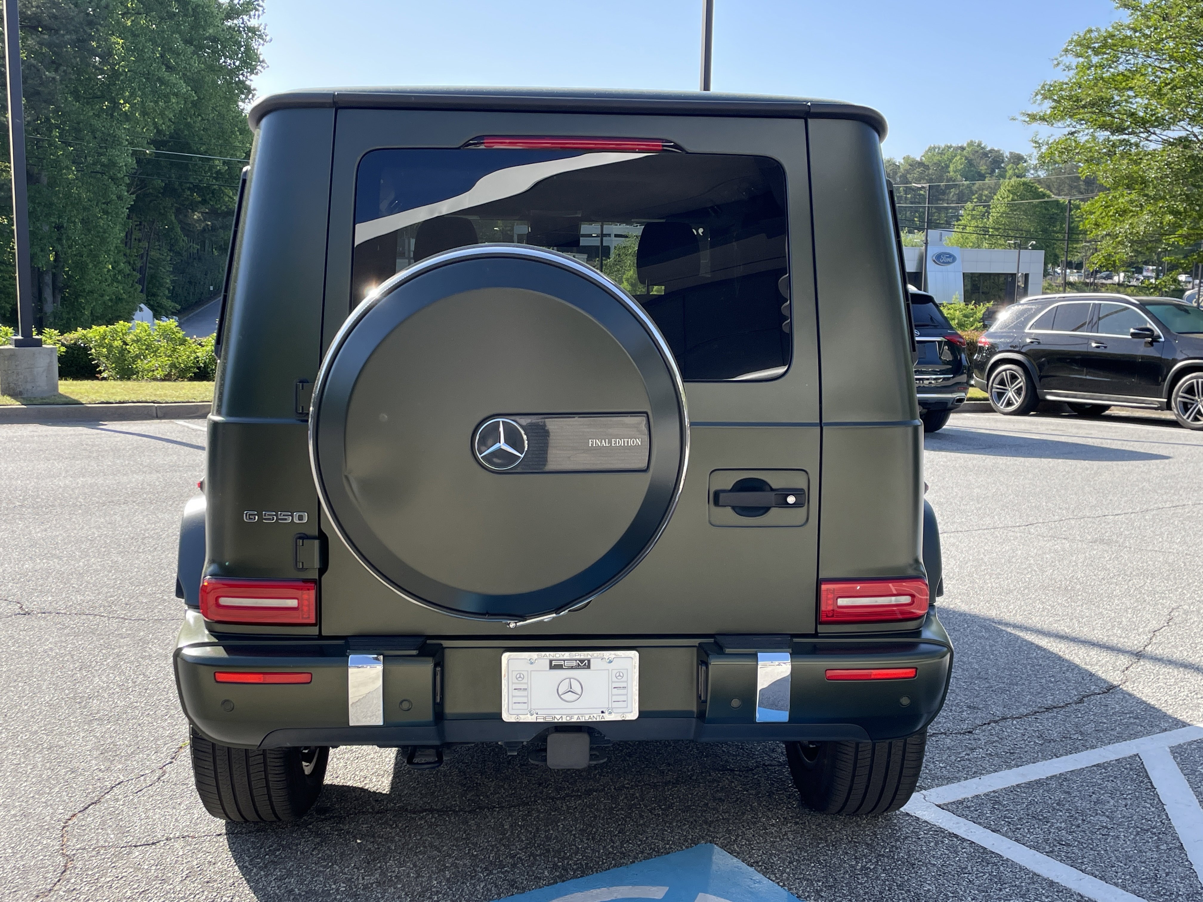 Used 2024 Mercedes-Benz G 550 w/ Final Edition w/ Olive Magno image 8