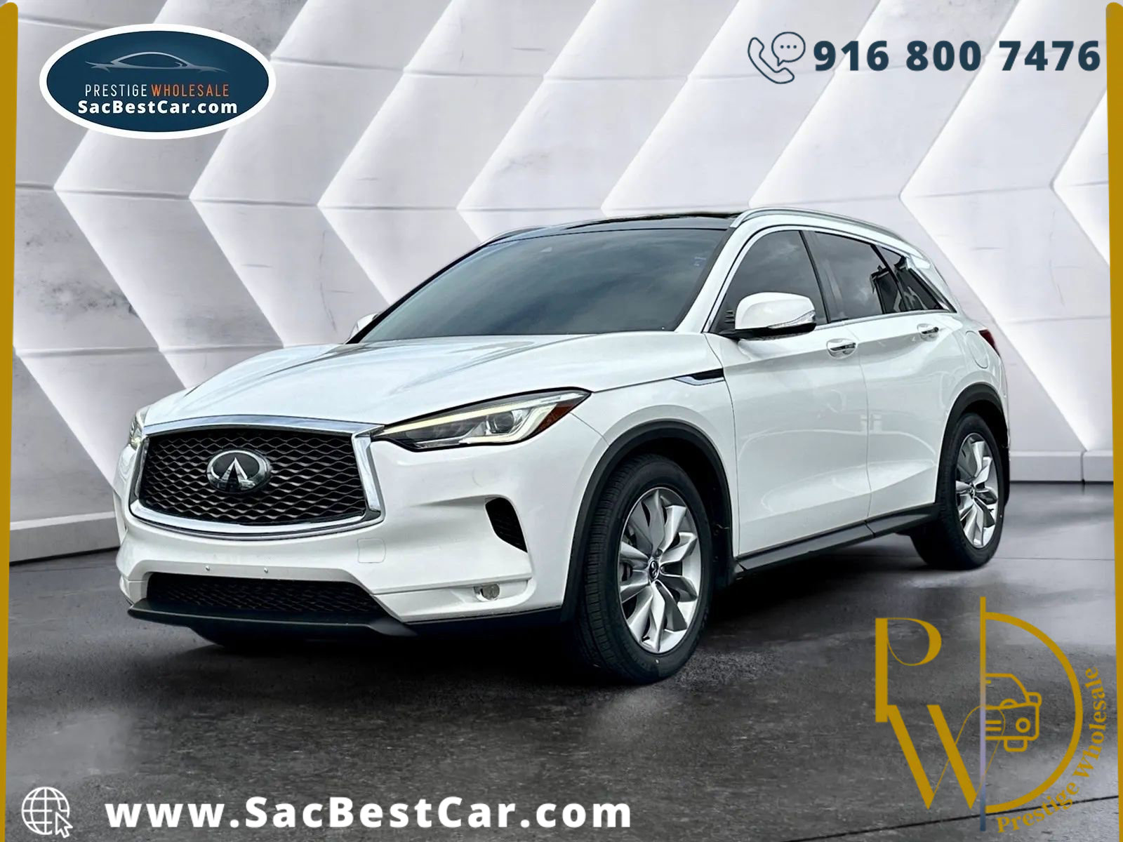 Used 2019 INFINITI QX50 Luxe w/ Navigation Package image 1