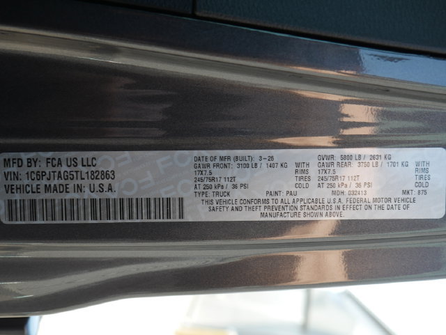 New 2026 Jeep Gladiator Sport AWD/4WD image 25
