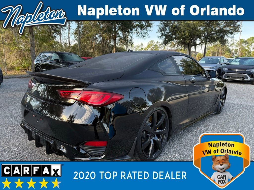 Used 2018 INFINITI Q60 3.0t Luxe image 12